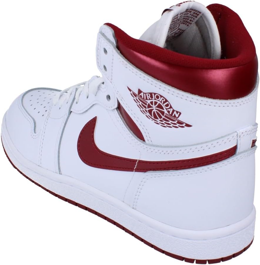 Кроссовки Air Jordan 1 High 85 Retro "Black/White" Nike, White Tea Red White 161 — фото 2