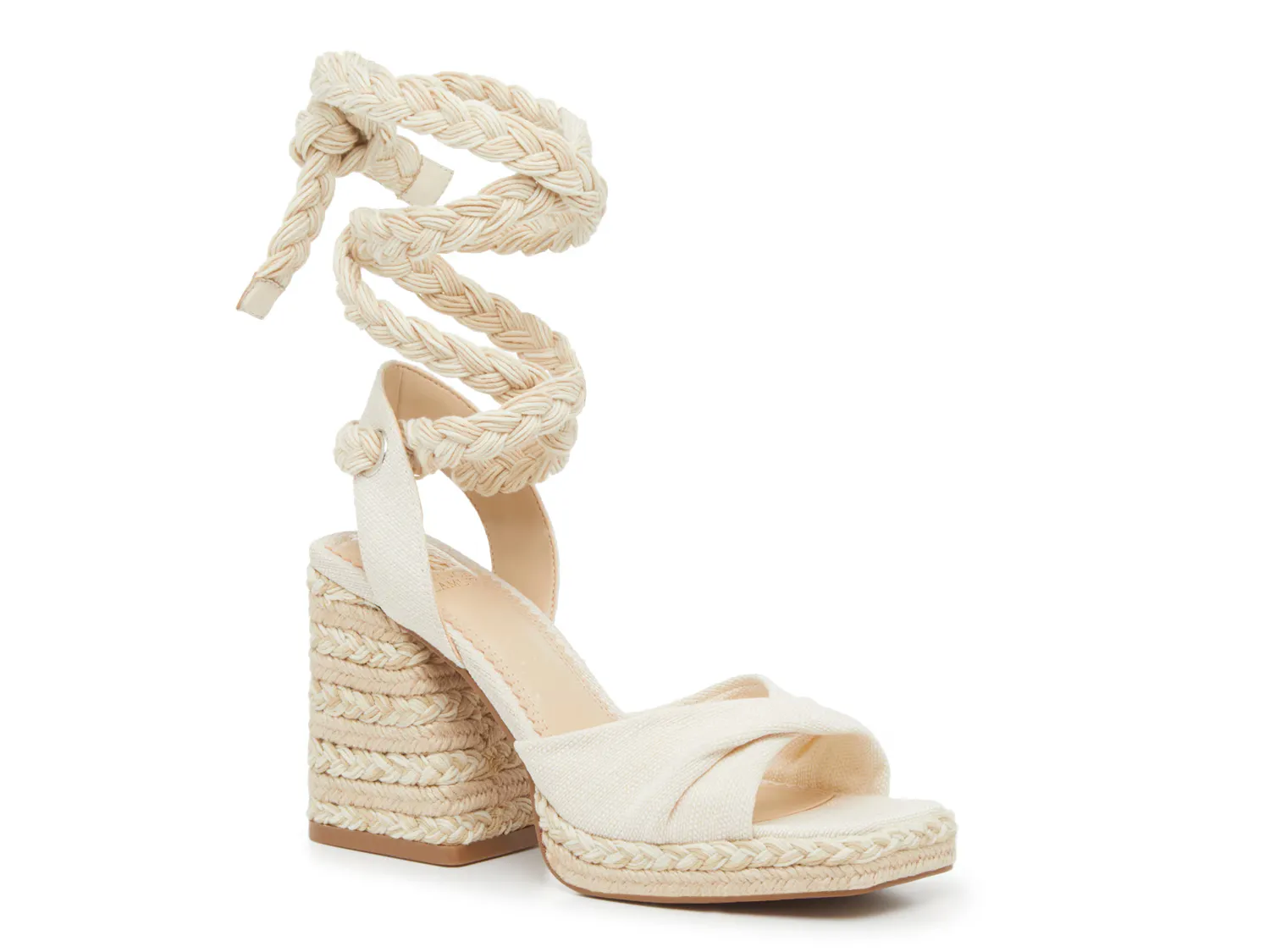 

Сандалии Paddge Lace-Up Sandal Vince Camuto, бежевый