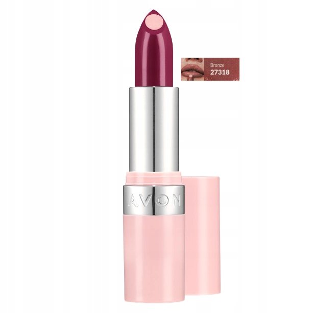 

Губная помада с гиалуроновой кислотой AVON Hydramatic Shine Bronze