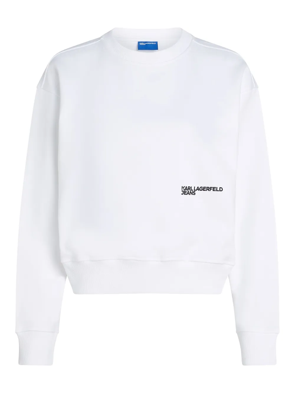 

Толстовка с цветочным принтом Karl Lagerfeld Jeans, белый