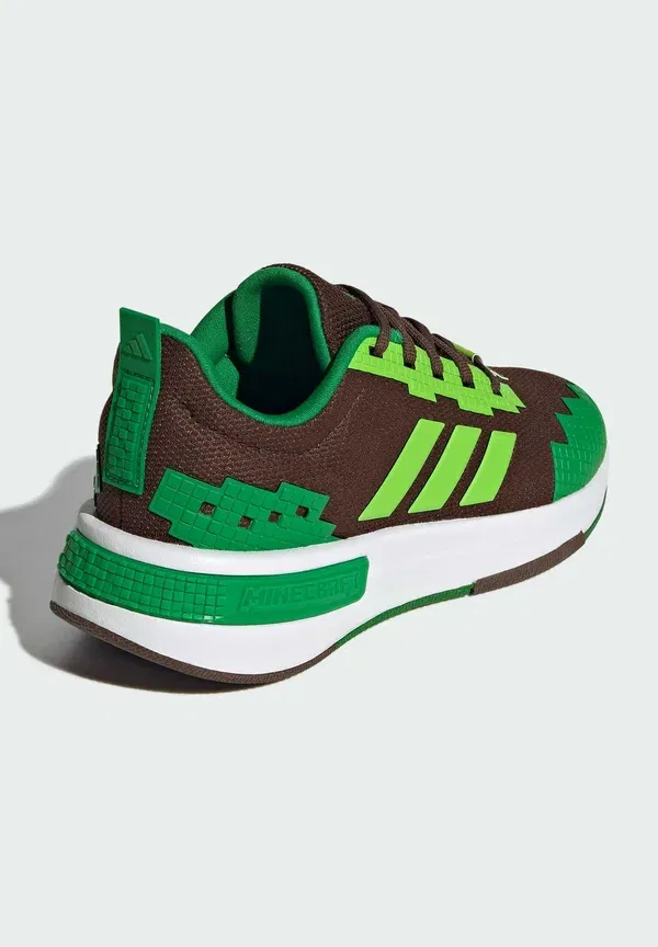 Кроссовки Adidas Sportswear Minecraft trainers, красно-зелено-белый — фото 4
