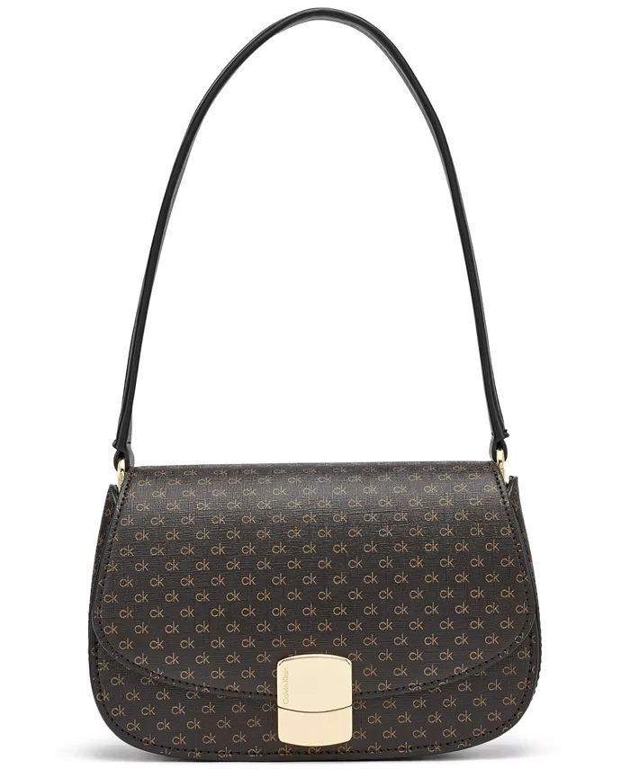 

Сумка Alina Mini Signature Shoulder Calvin Klein, коричневый