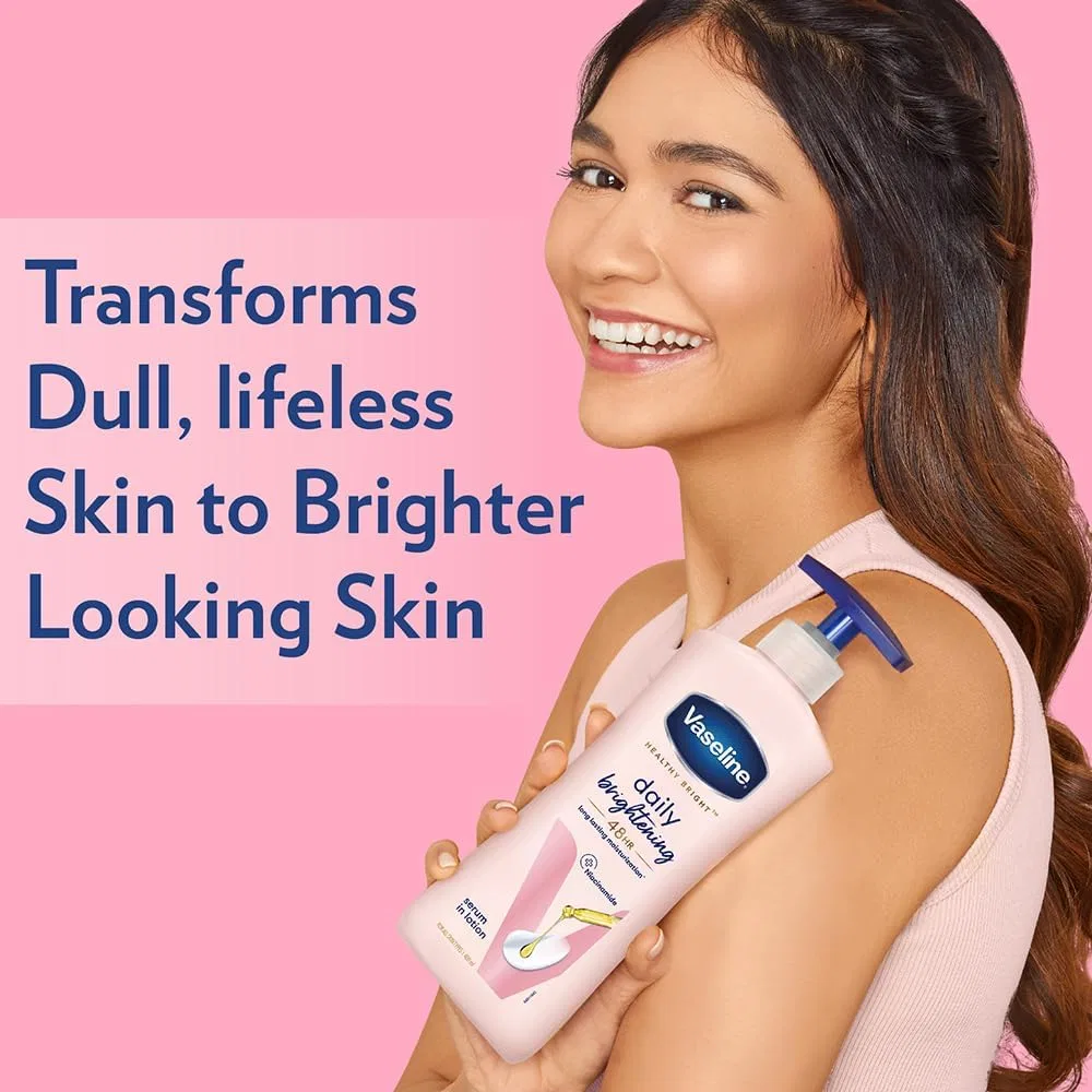 Лосьон для тела увлажняющий Vaseline Healthy White Lightening, 200 мл — фото 4