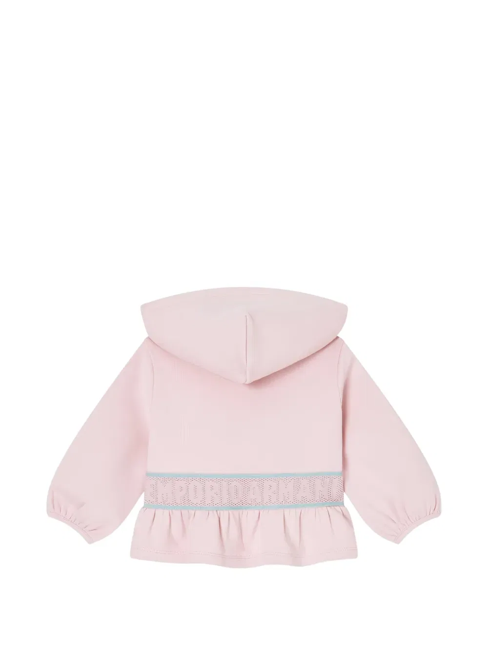 Толстовка на молнии Emporio Armani Kids, розовый — фото 2