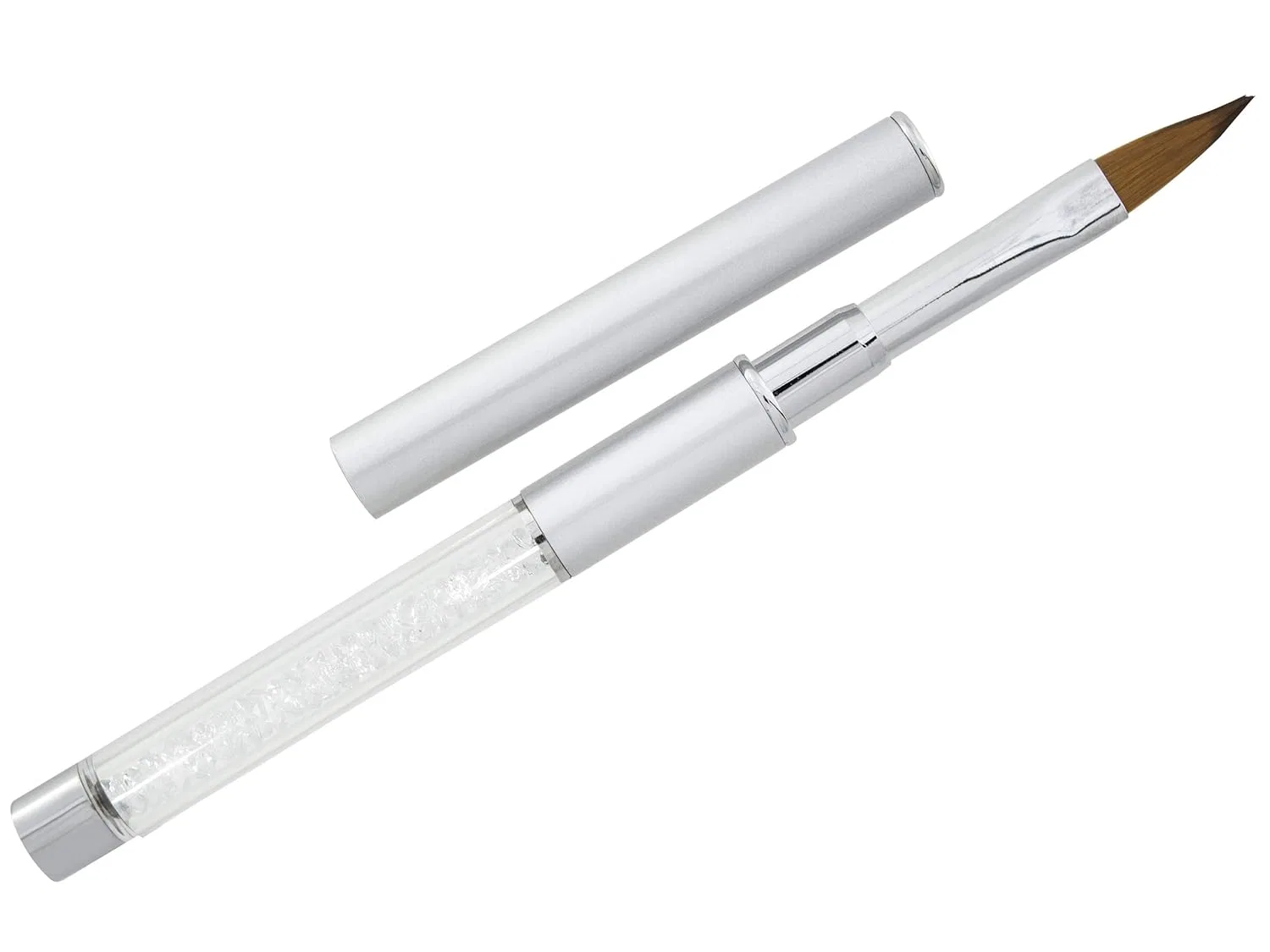 Кисть для акрила «Design Acrylic Brush» размер 8 Nd24 Naildesign — фото 2