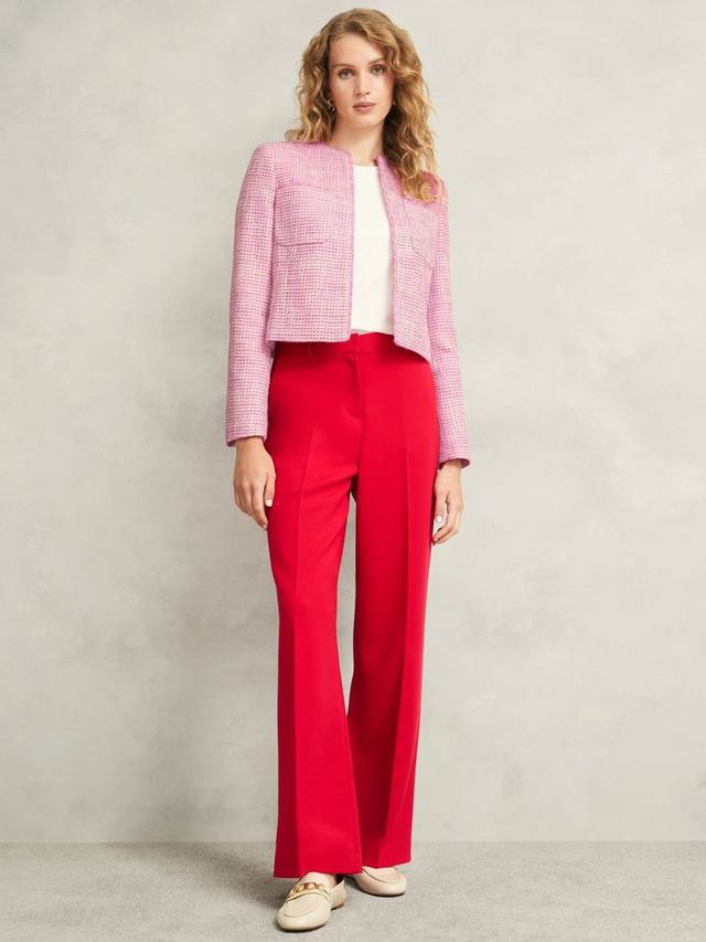 

Твидовый пиджак от дарси Hobbs, цвет Pink/Ivory
