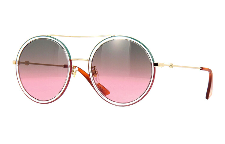 

Солнцезащитные очки GUCCI унисекс, The gradient turns grayish pink