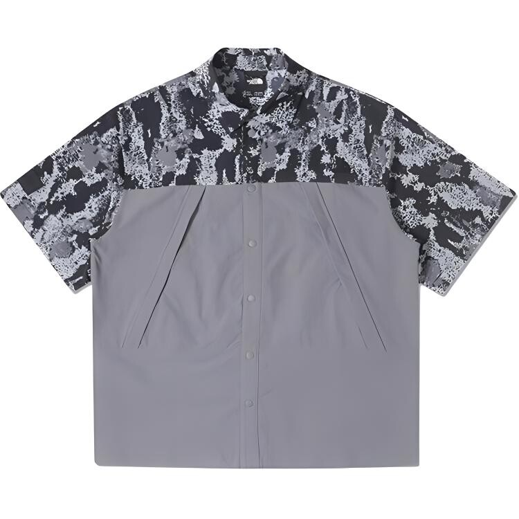 

Рубашка мужская жемчужно-серая The North Face, серый