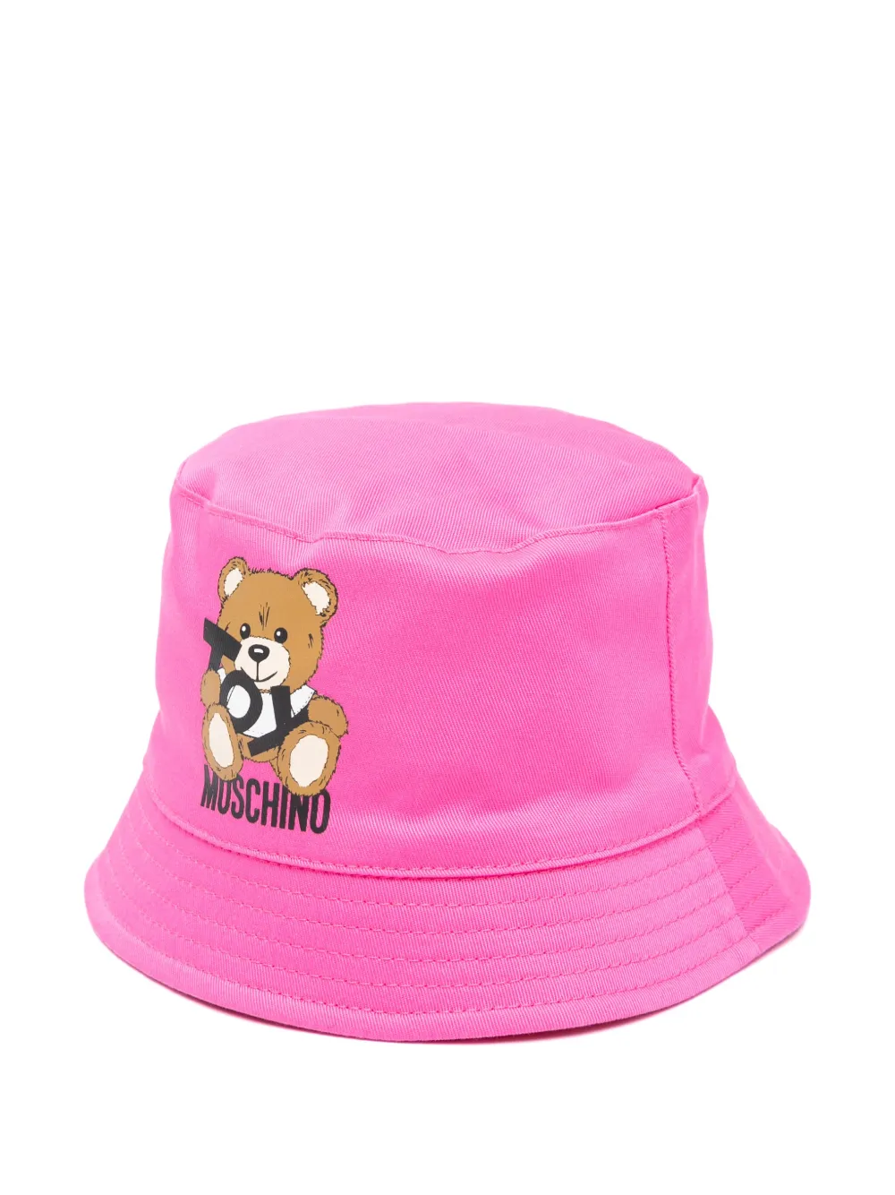 

Панама с принтом Teddy Bear Moschino Kids, розовый