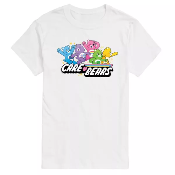 

Футболка с принтом Care Bears для мужчин Licensed Character, белый