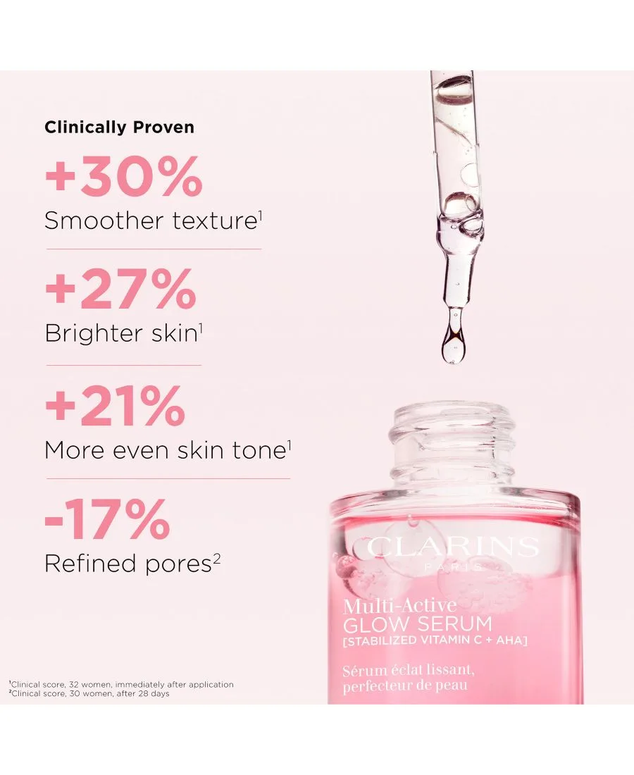 Сыворотка Clarins — Многофункциональная осветляющая для сияния кожи, 28 г — фото 2