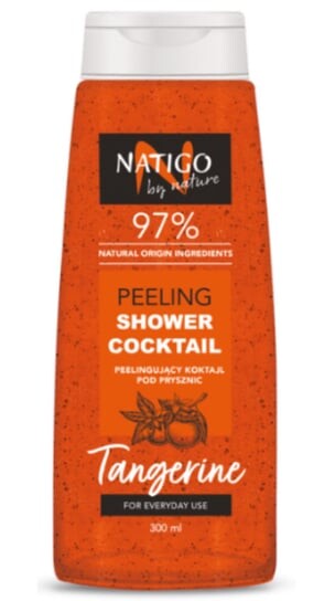 

Пилинг для душа, 97% натуральных ингредиентов мандарин, 300 мл Natigo By Nature