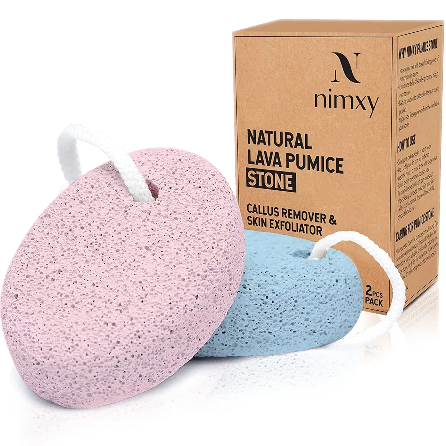 Набор из 2 пемз Nimxy для ног и рук N Nimxy