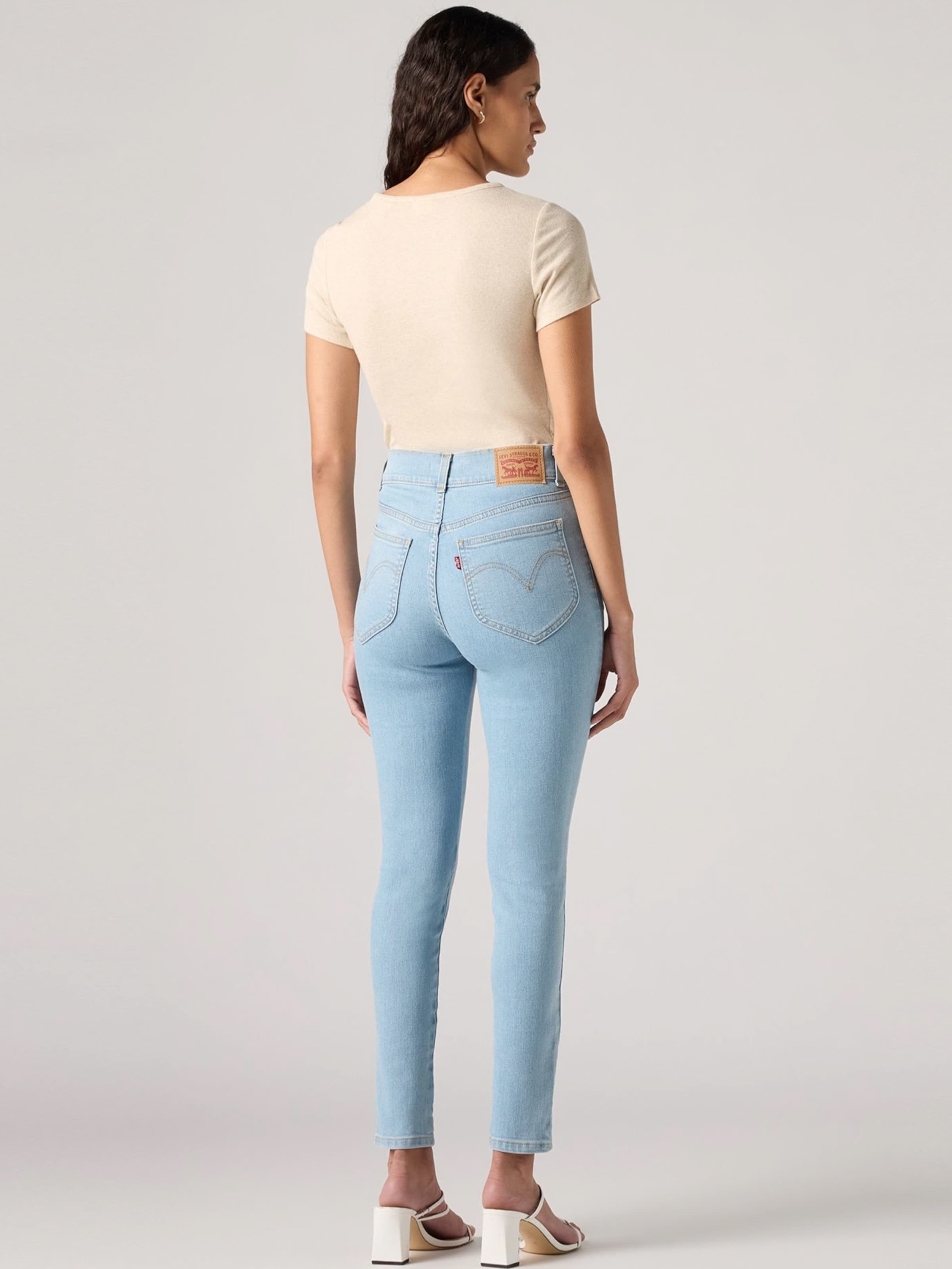 LEVI'S  Скинни джинсы 'Retro High Skinny Jeans' в светло-голубом цвете — фото 3
