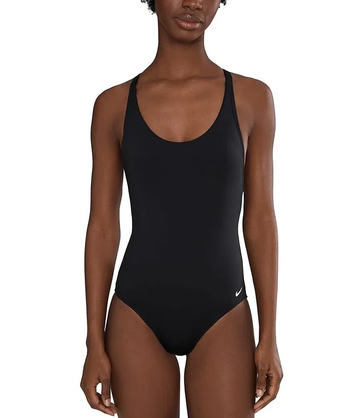 Купальник слитный Effortless Essential Scoop Neck Nike, Black