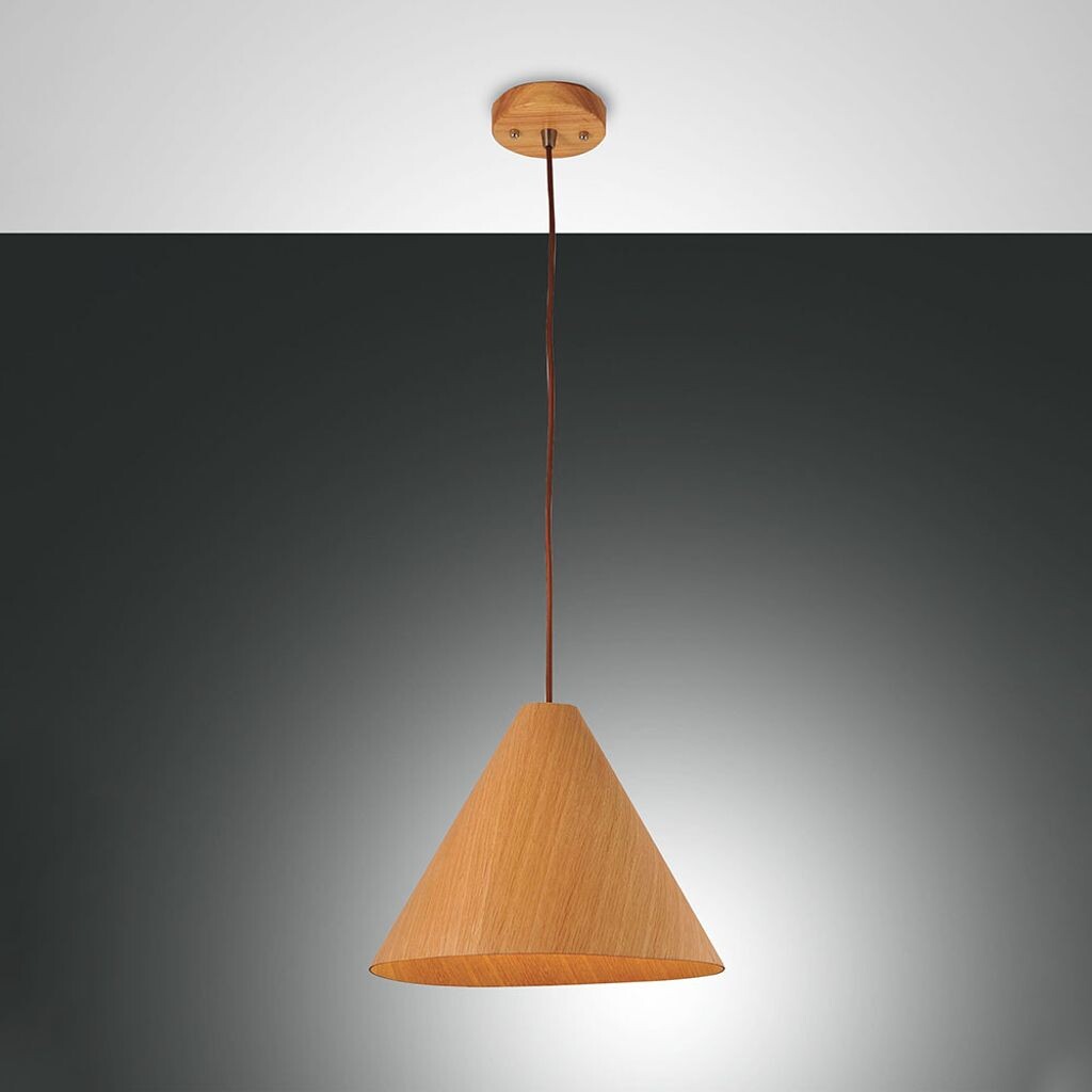 

Подвесной светильник Fabas Luce Esino E27 1x40W, коричневый