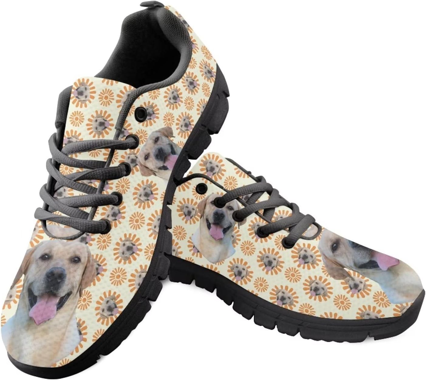 

Женские кроссовки Yzaoxia для трейл-раннинга, мужские теннисные кроссовки для улицы, спортивные кроссовки для бега, размер 5-11, Labrador Daisy