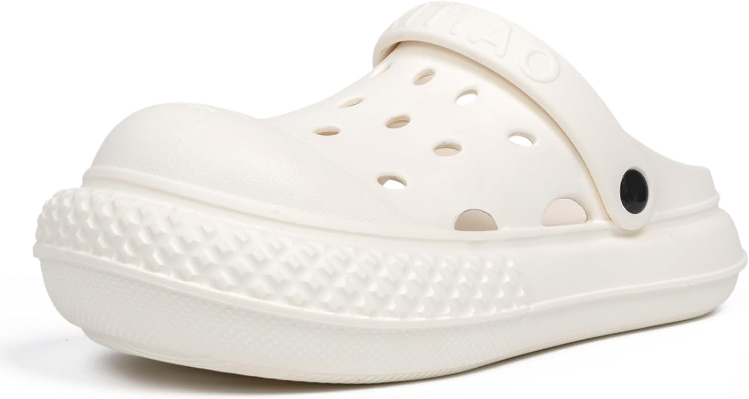 

Мужские и женские сабо с поддержкой свода стопы, легкие пляжные шлепанцы для улицы, удобные слипоны на открытом воздухе, универсальная садовая обувь Hormauword, белый