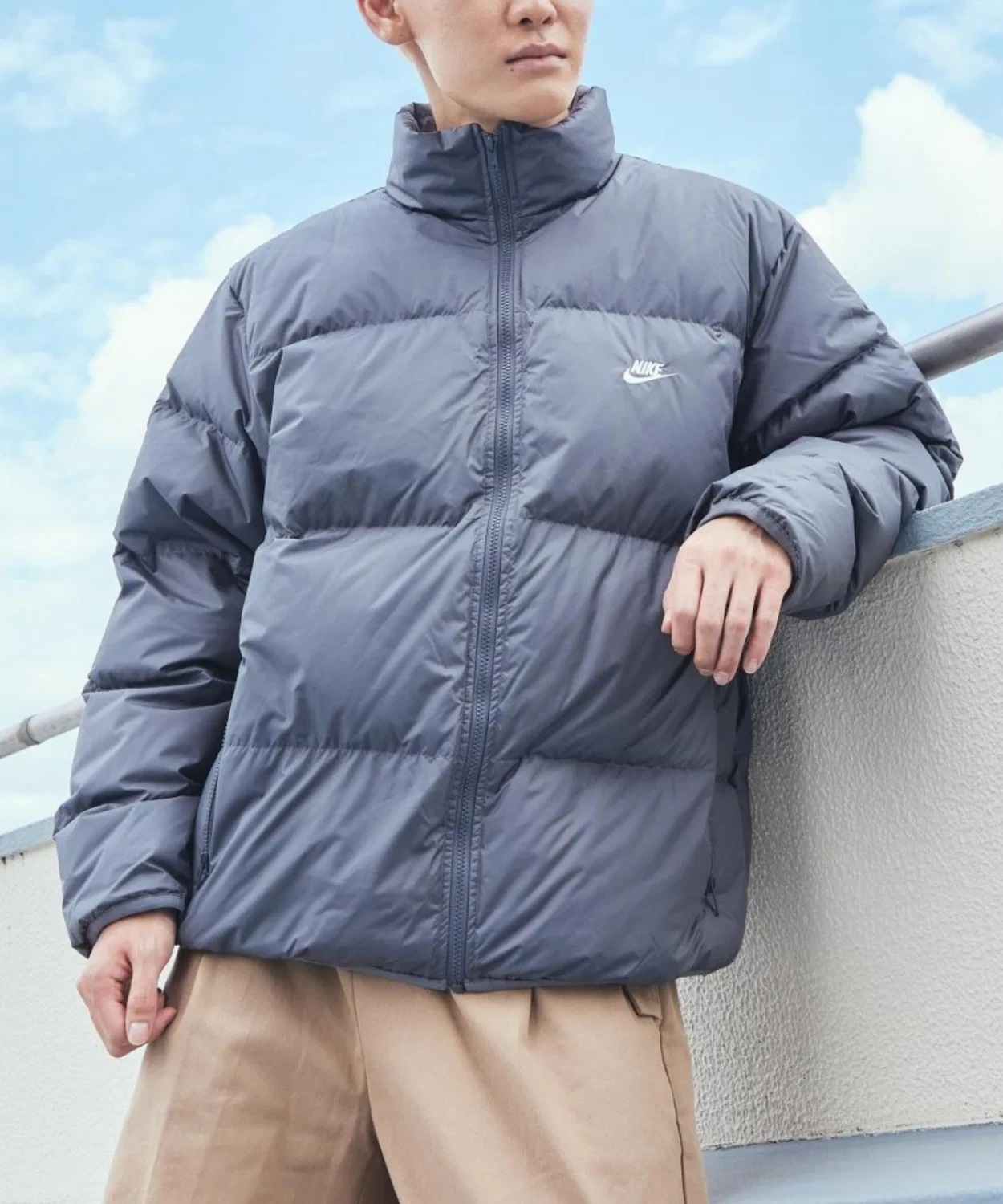 Куртка Nike Sportswear Club Therma-FIT Puffer Iron Grey