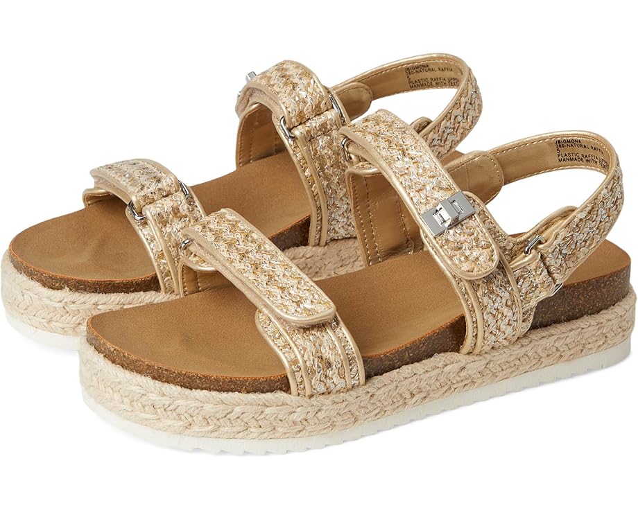 

Сандалии Steve Madden Kids Big Mona, цвет Natural Raffia