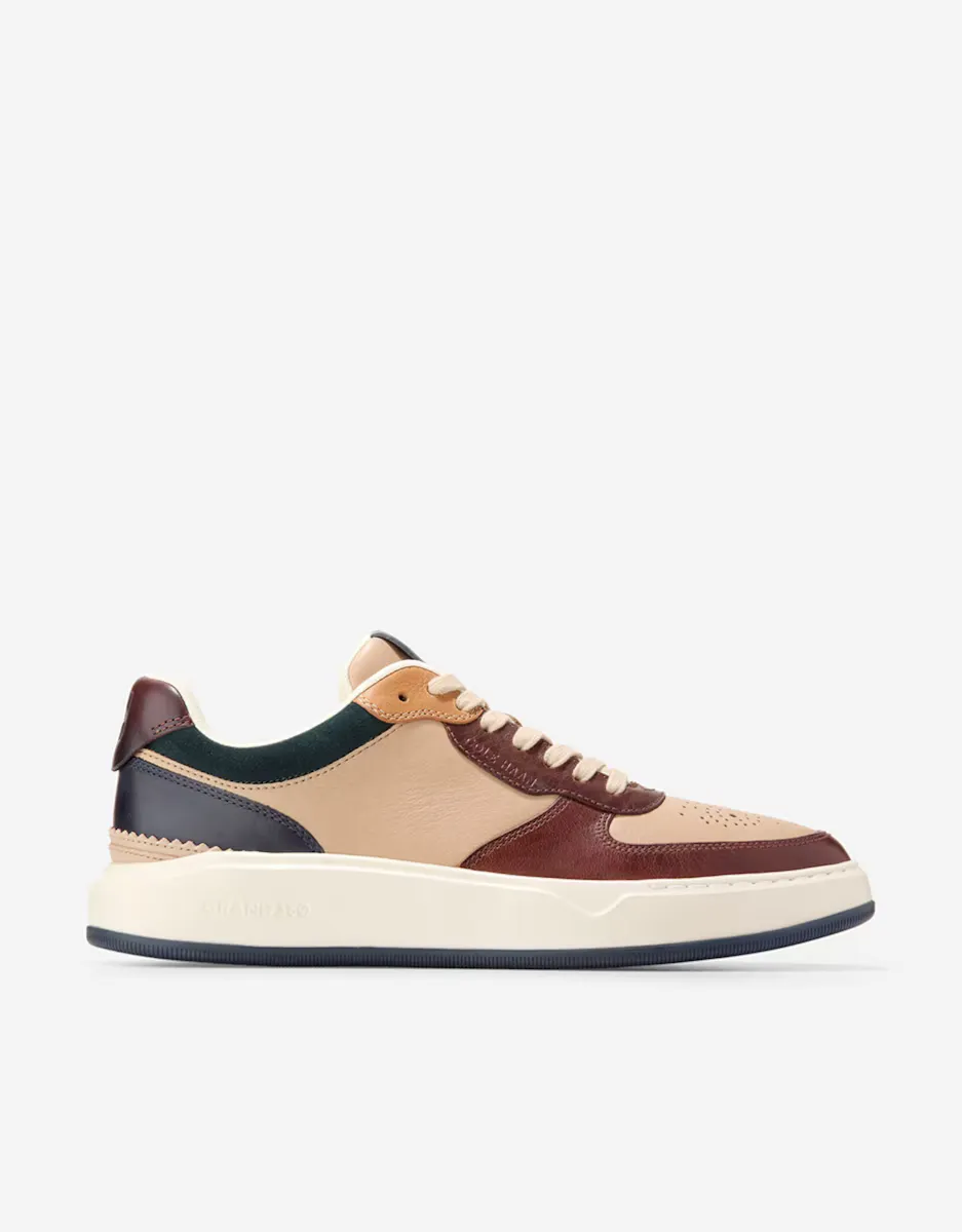 

Мужские кожаные кроссовки, вдохновленные баскетболом Cole Haan, коричневый