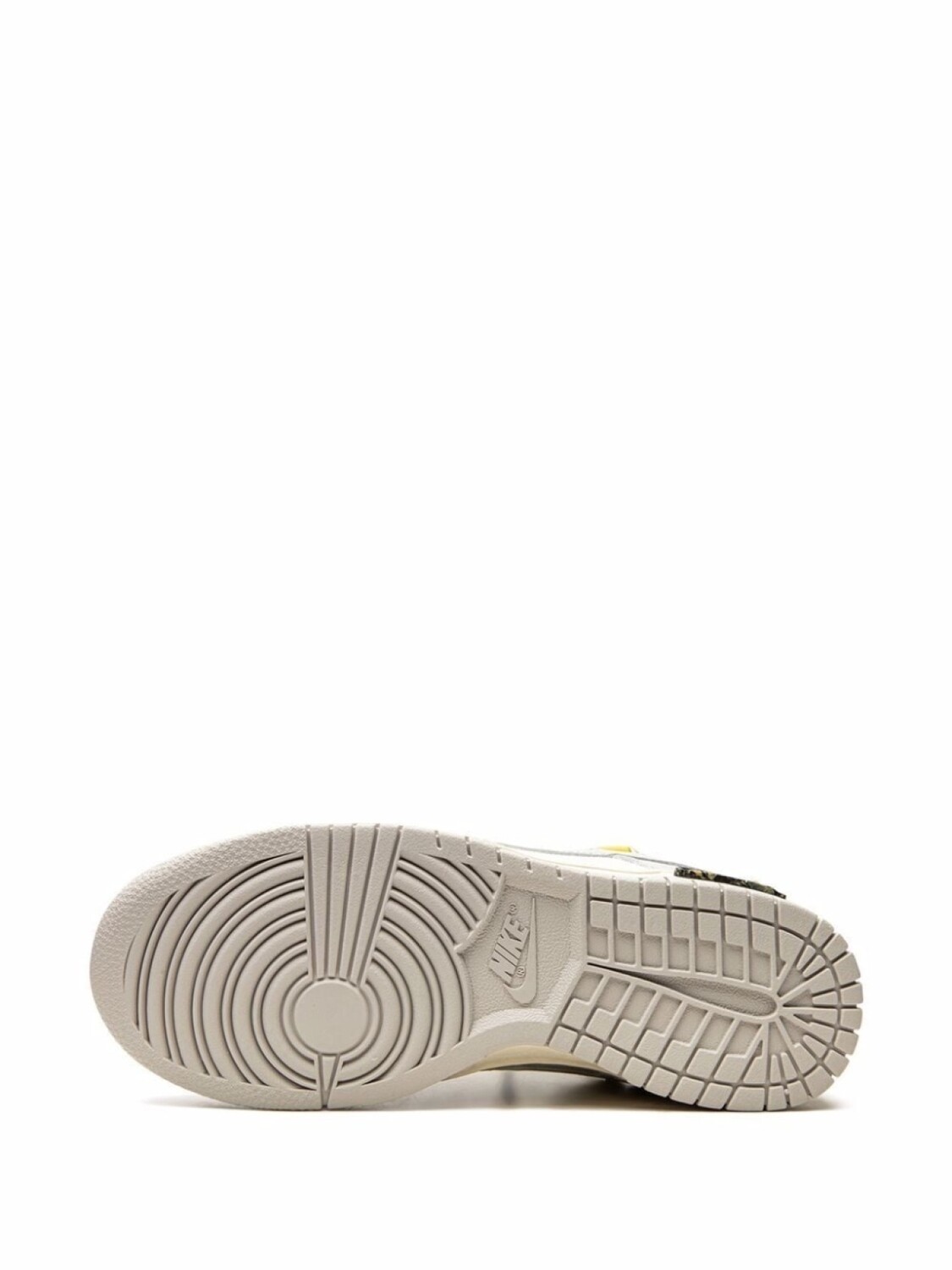 Кроссовки Dunk Low из коллаборации с Off-White Nike X Off-White, серый — фото 4