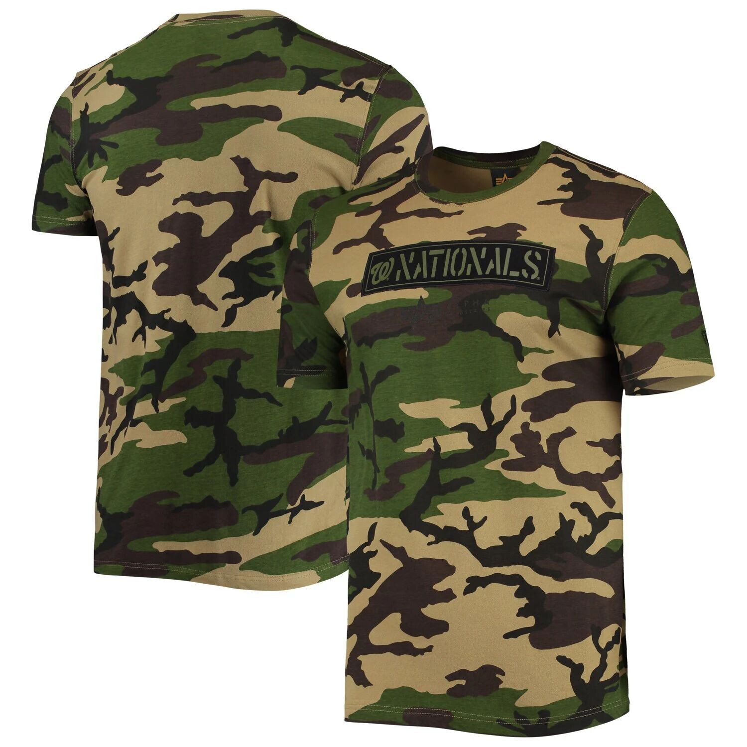 

Мужская камуфляжная футболка Washington Nationals Club New Era