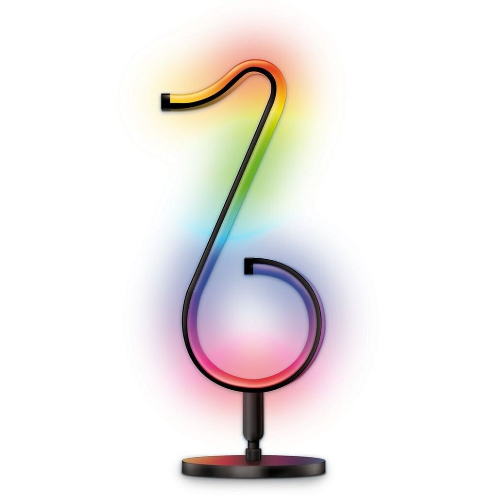 

Музыкальная светодиодная лампа Activejet melody RGB с дистанционным управлением и приложением, Bluetooth, черный