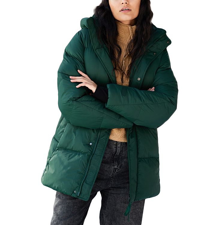 

Куртка-парка Tabei Puffer Halfdays, зеленый