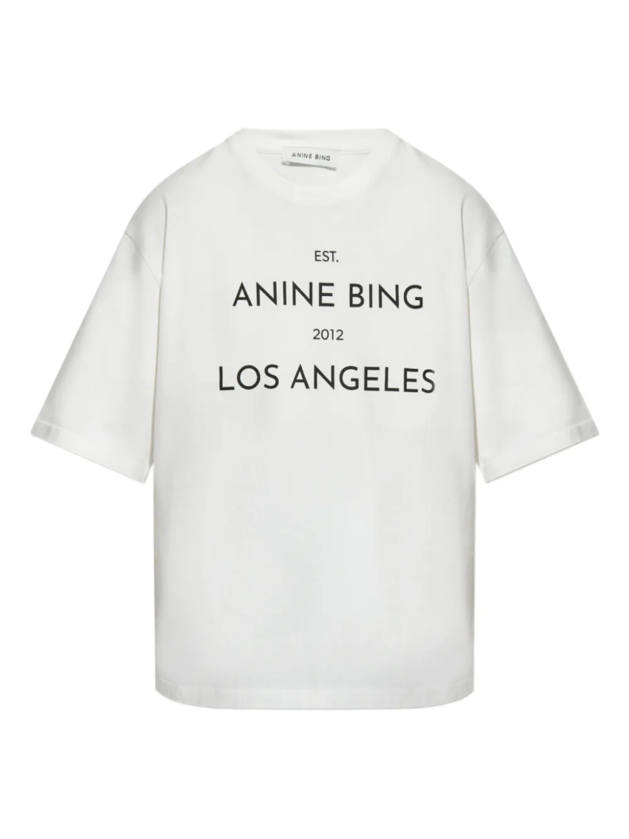 

Футболка с логотипом ANINE BING, нейтральный