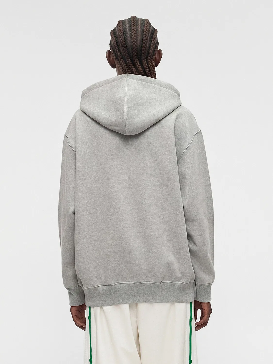 Толстовка Adidas Originals Essentials светло-серого цвета — фото 4
