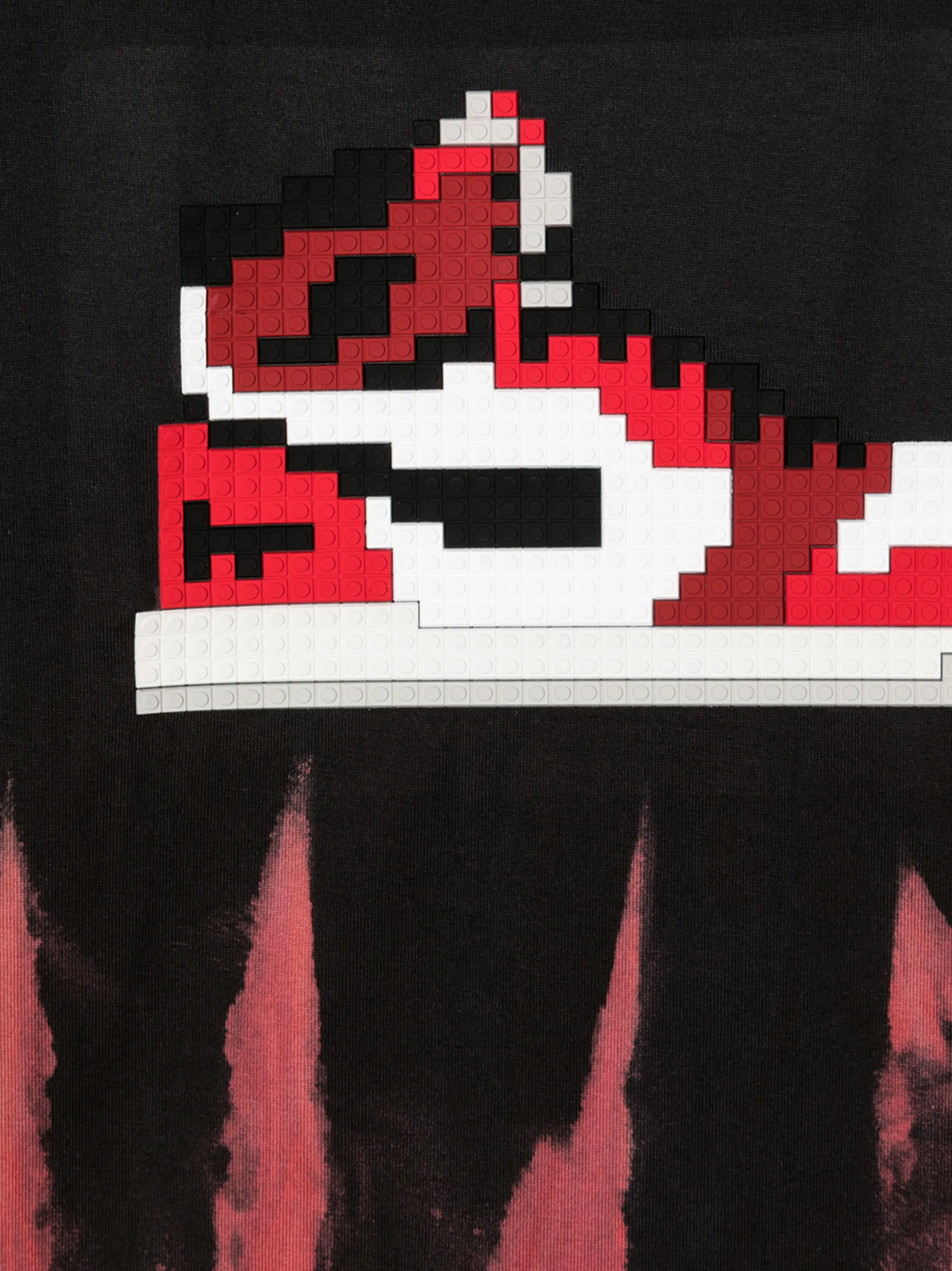 Футболка Mini Trophy Reds Mostly Heard Rarely Seen 8-Bit, черный — фото 3