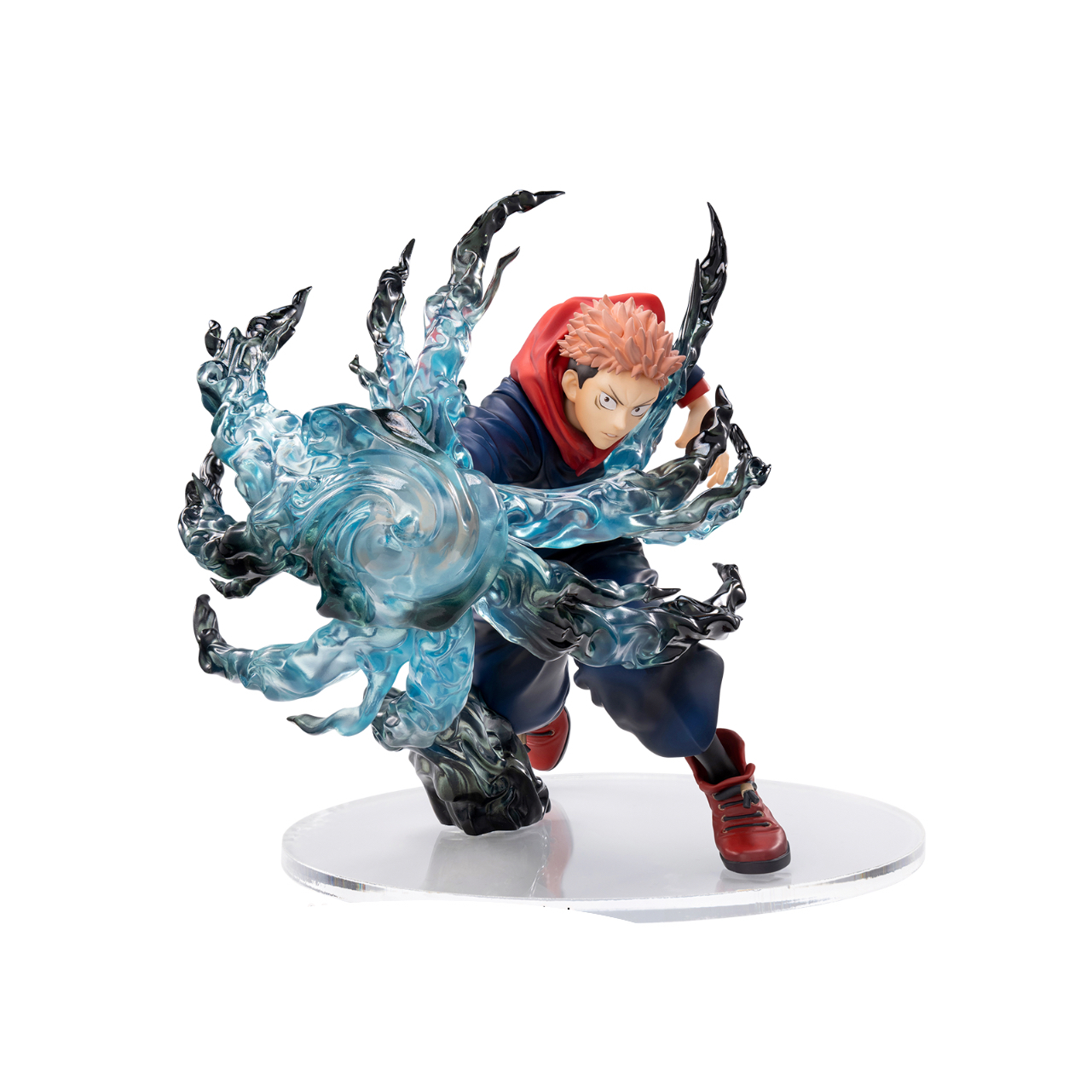 

SEGA Дзюдзюцу Кайсэн персонажи Luminasta Юдзи Итадори, Black Flash, школьная форма