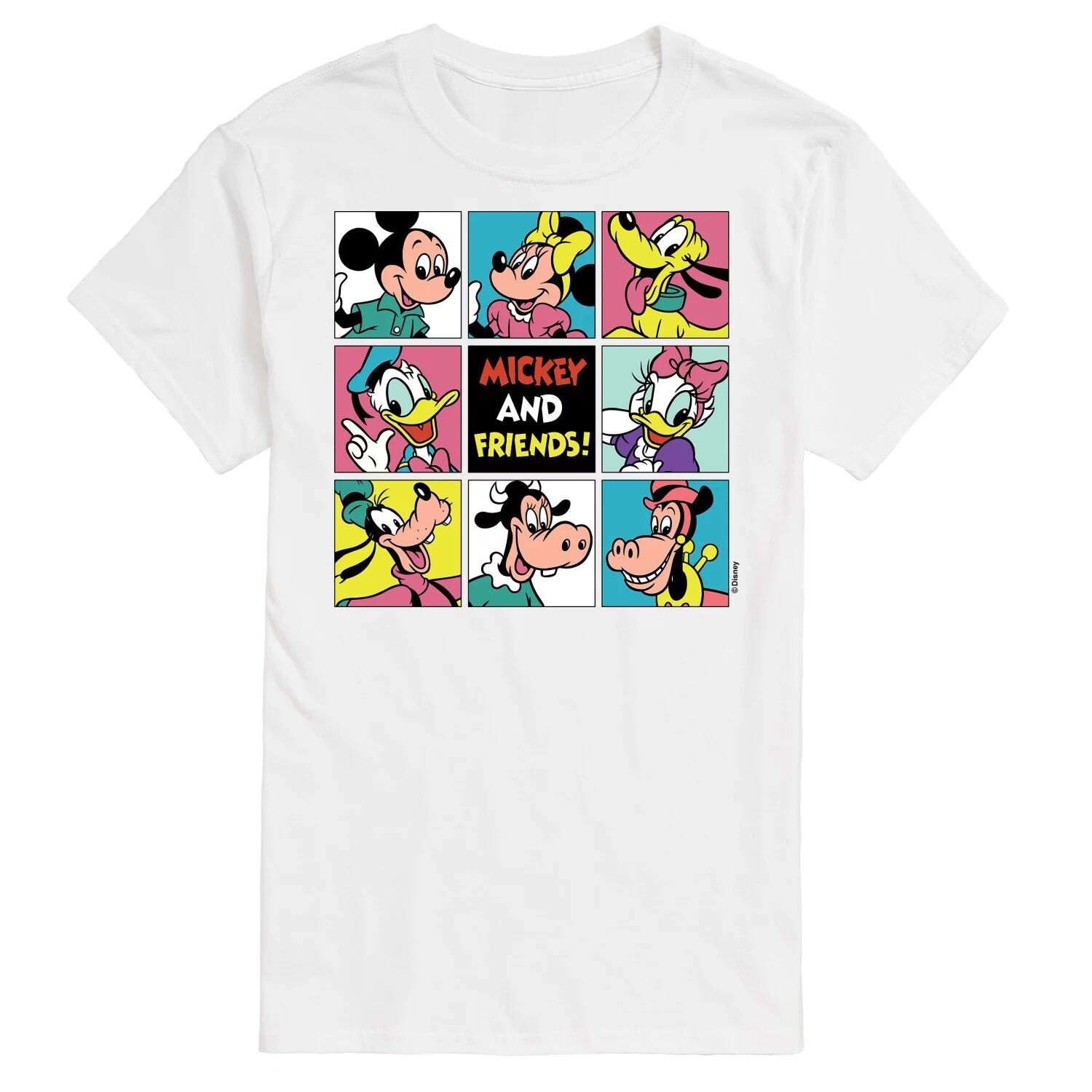 

Мужская футболка с рисунком Disney's Mickey & Friends Licensed Character