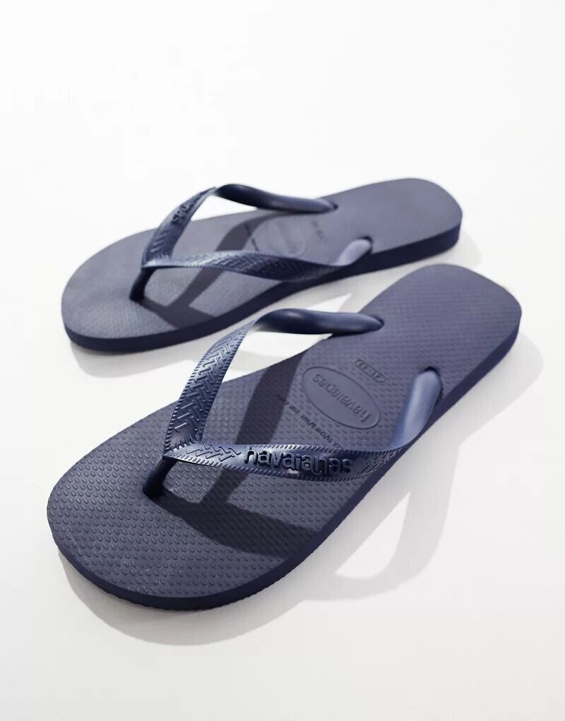 

Темно-синие классические босоножки с ремешками Havaianas, Коричневый, Темно-синие классические босоножки с ремешками Havaianas