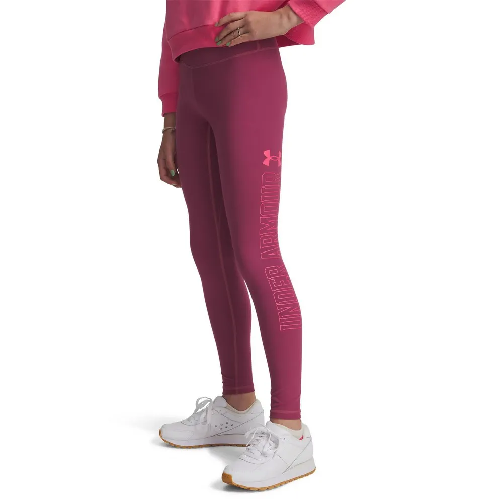 

Леггинсы Under Armour Motion Branded, розовый