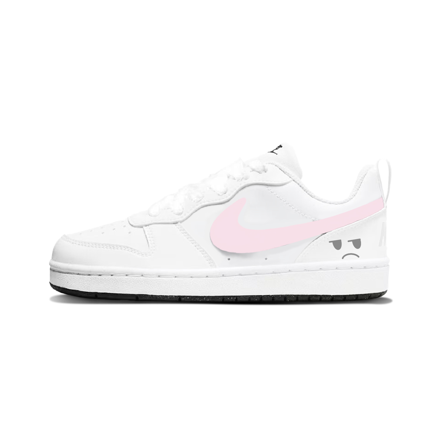 

Court Borough Piao Xiaoyi амортизирующие, износостойкие низкие детские скейтборд-кроссовки для подростков Nike, розовый