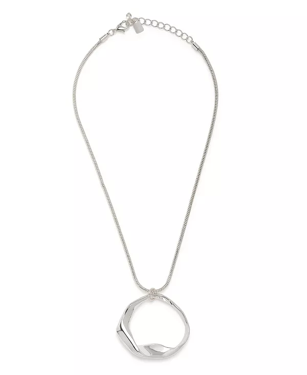 

Ожерелье со скульптурным звеном Robert Lee Morris Soho, silver