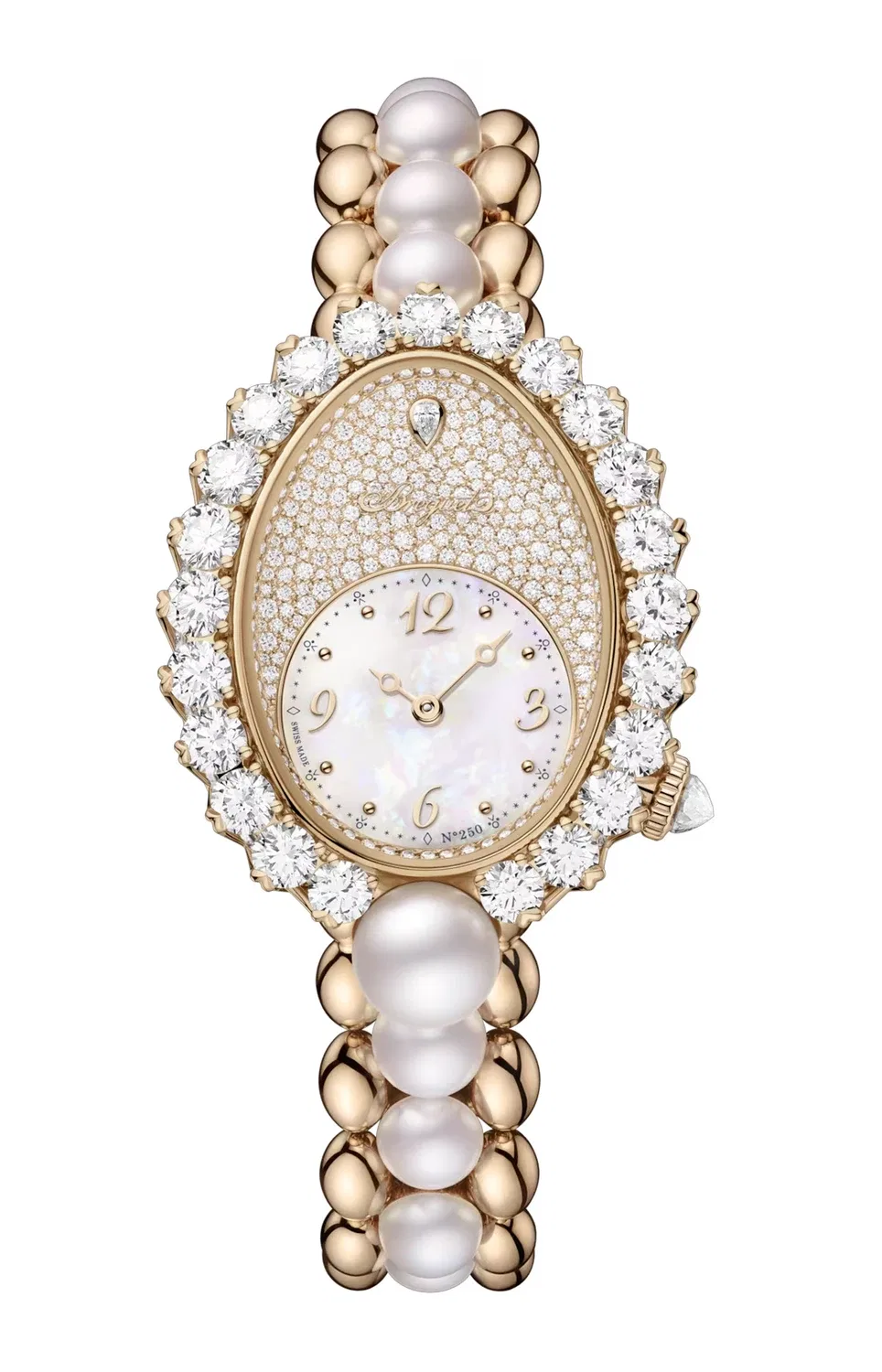 КОРОЛЕВА НЕАПОЛЯ ИМПЕРАТОРСКИЕ ЖЕМЧУГА - GJ29BH89254DD5J4 BREGUET, золотой