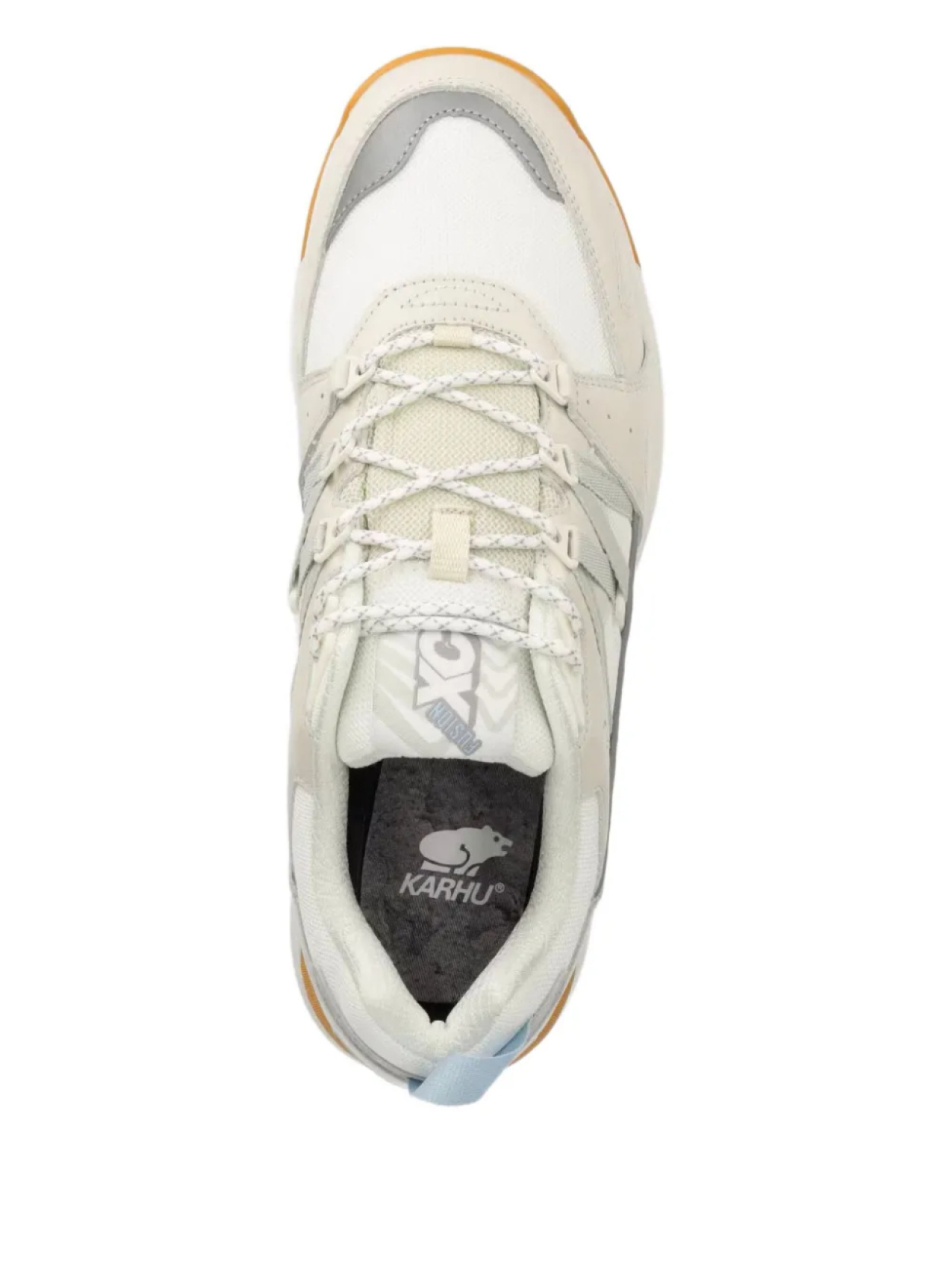 Кроссовки Karhu Fusion XC со шнуровкой и сетчатыми вставками, нейтральный — фото 4