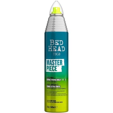 

Bed Head от TIGI Masterpiece Shiny Hairspray Extra Strong Hold Hair Styling Professional Haircare With High Shine Finish For All Hair Types 340ml