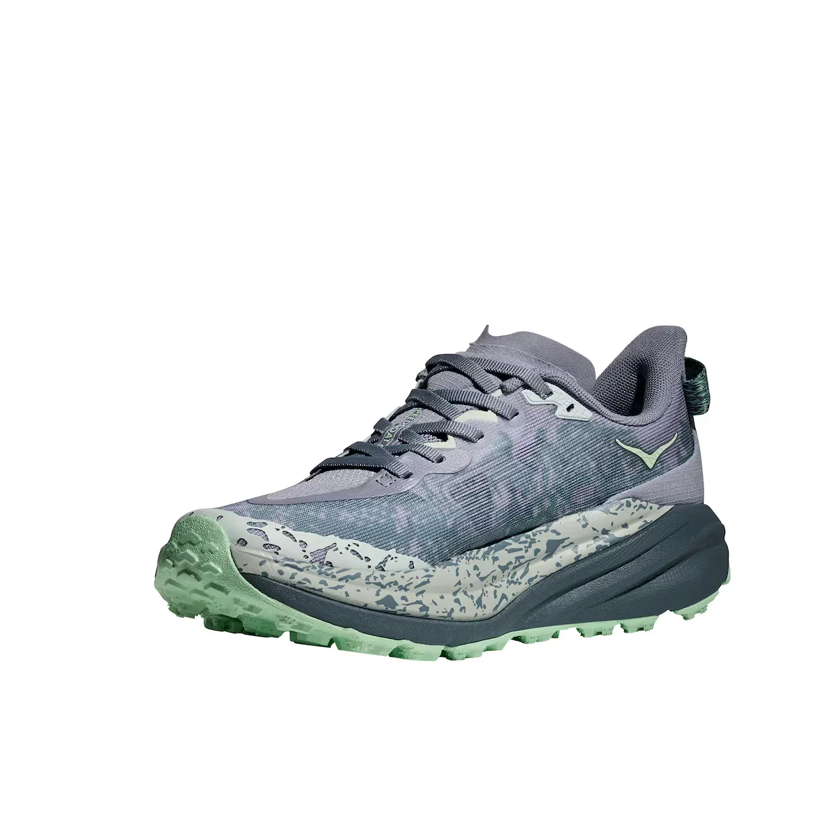 Hoka SPEEDGOAT 6 женские кроссовки для бега по пересеченной местности, серый — фото 3