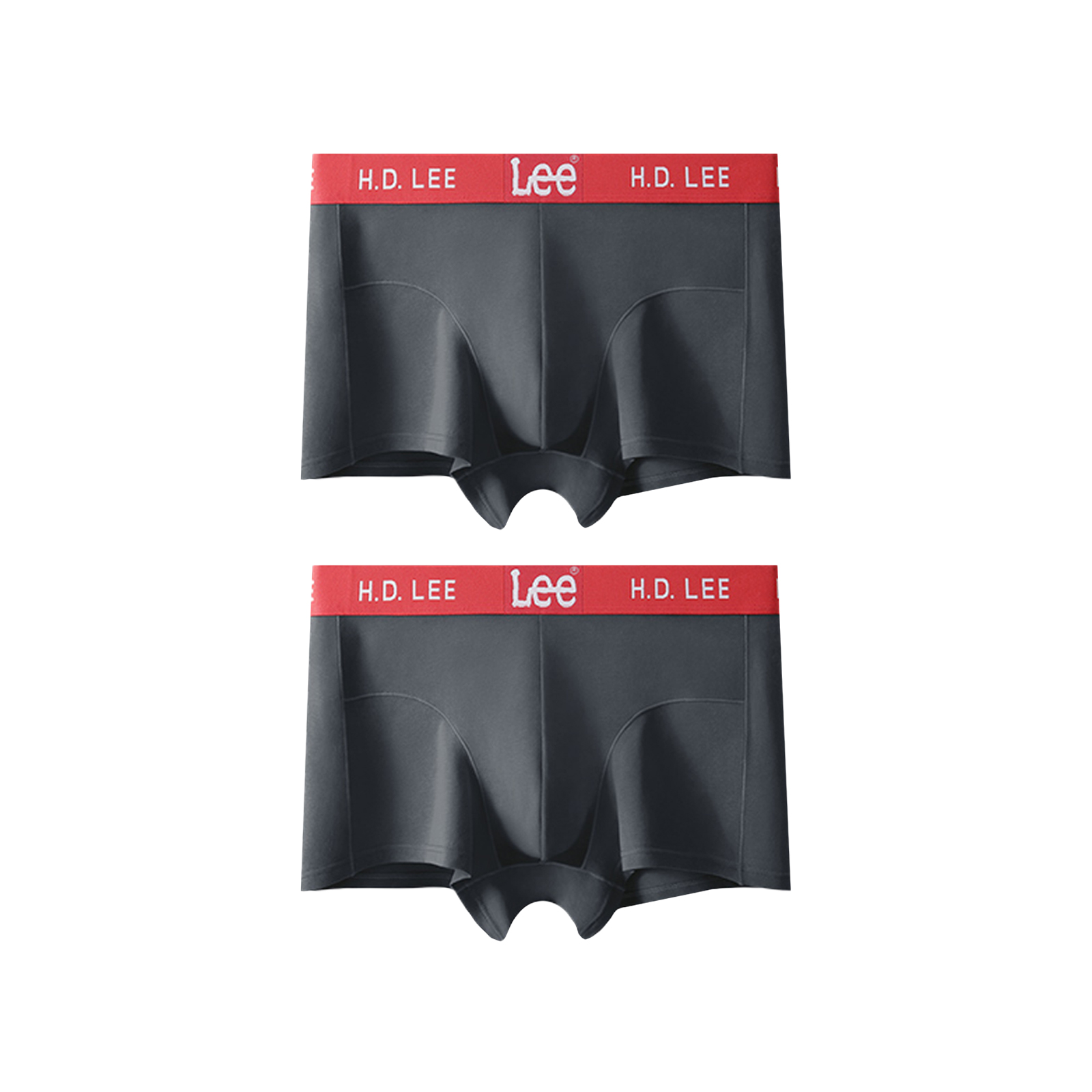 

Трусы мужские Edge Color 3.0, 2 шт Lee, темно серый+темно серый