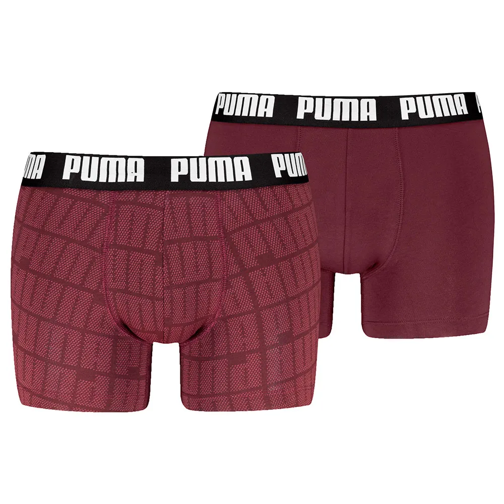 

Боксеры 2 шт Puma Logo Print boxers 2 units, красный