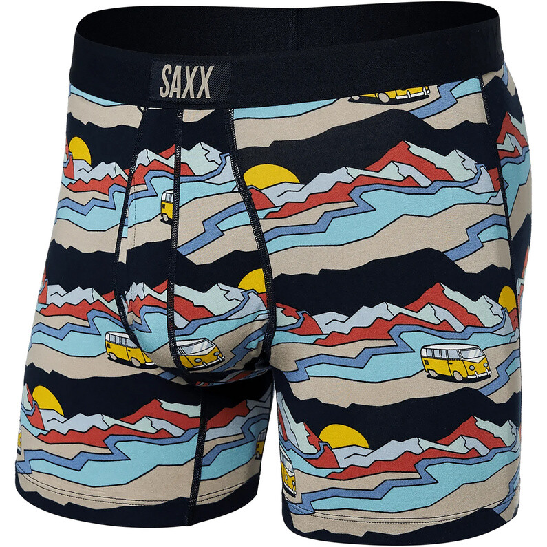 

Мужские ультрабоксеры Saxx Underwear, цвет Cabin Fever-Multi