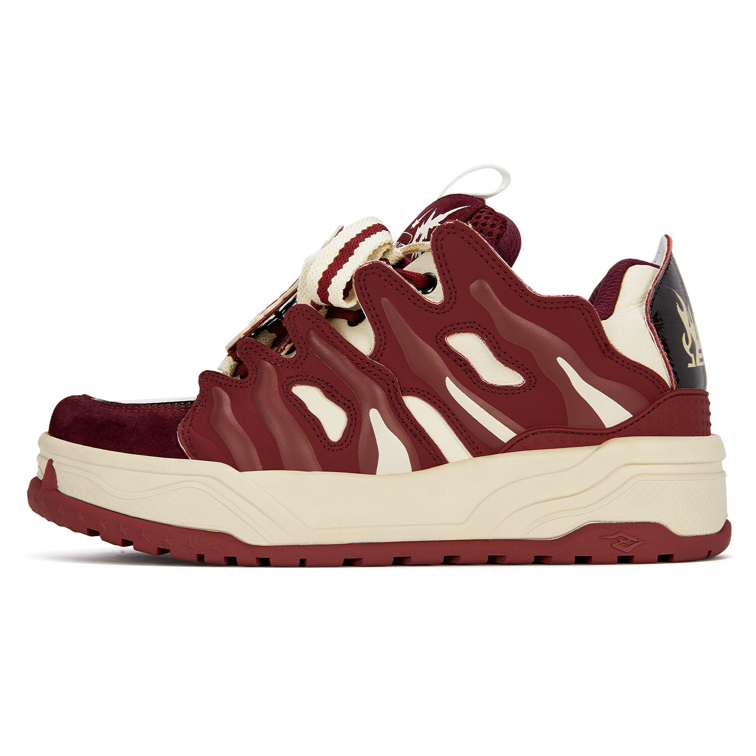 

Кроссовки SENGUOGUO Skateboarding Shoes Unisex Low-top Red, цвет Burgundy