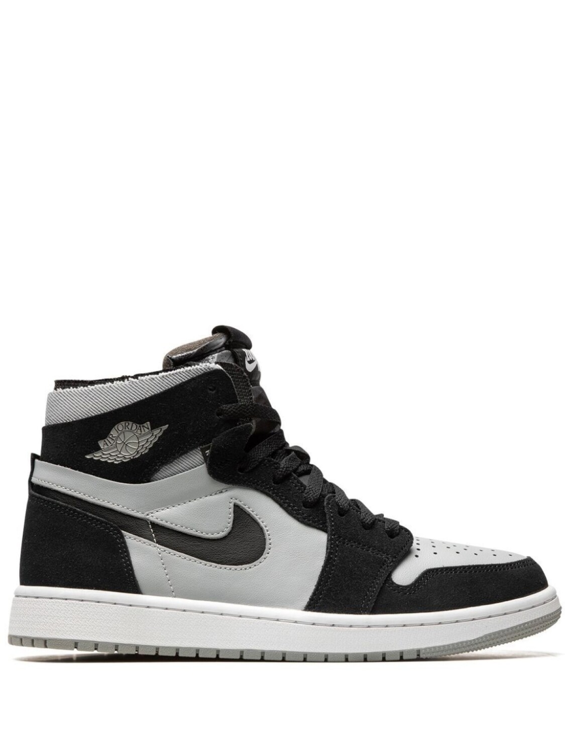 

Jordan высокие кроссовки Air Jordan 1 CMFT, черный, Серый, Jordan высокие кроссовки Air Jordan 1 CMFT, черный