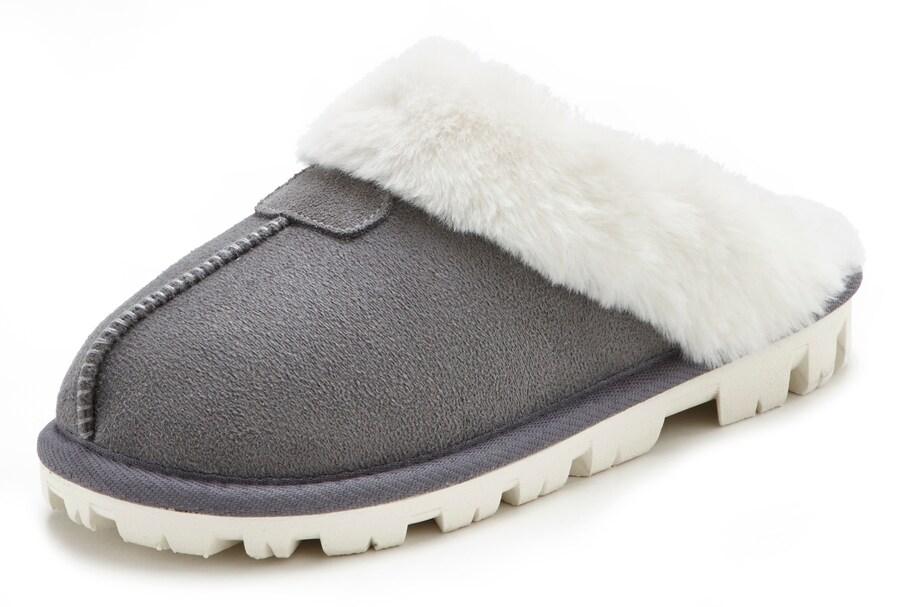 Тапочки VIVANCE, Stone/White