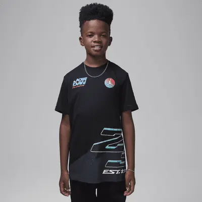

Футболка Jordan Big Kids' Moto T-Shirt, черный