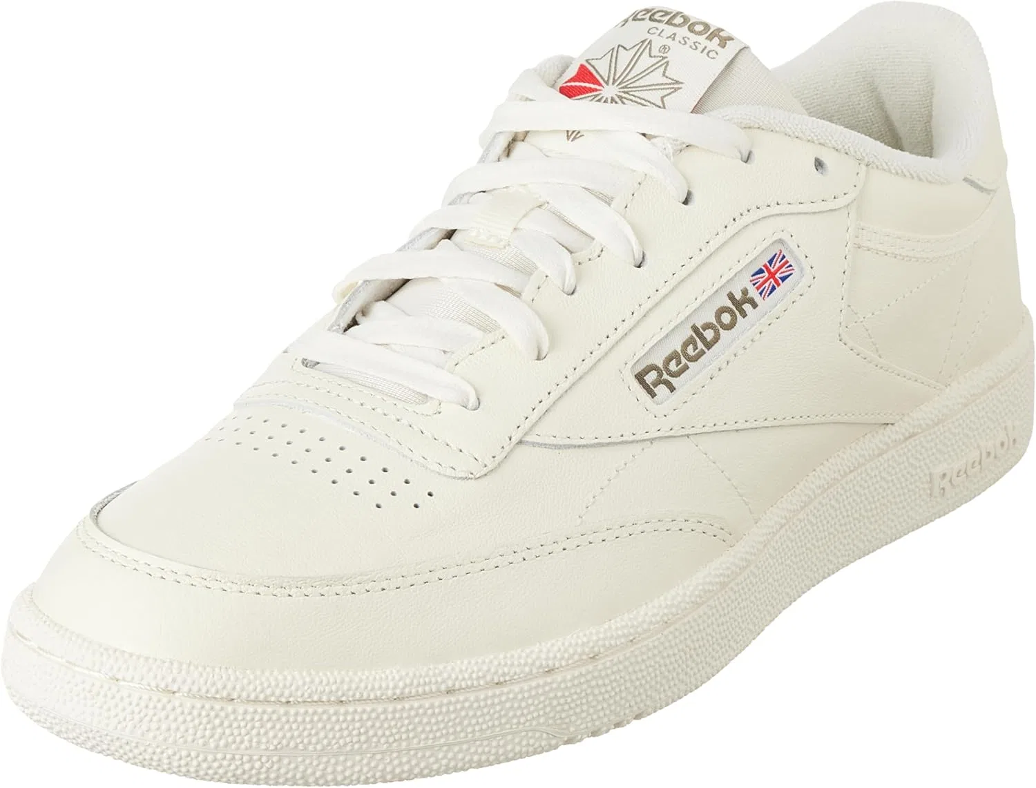 Мужские кроссовки Reebok Club C 85 Вайс, 40 лет, для спортивных мужчин, Herren Sportschuh, Chalk Chalk Hungrn